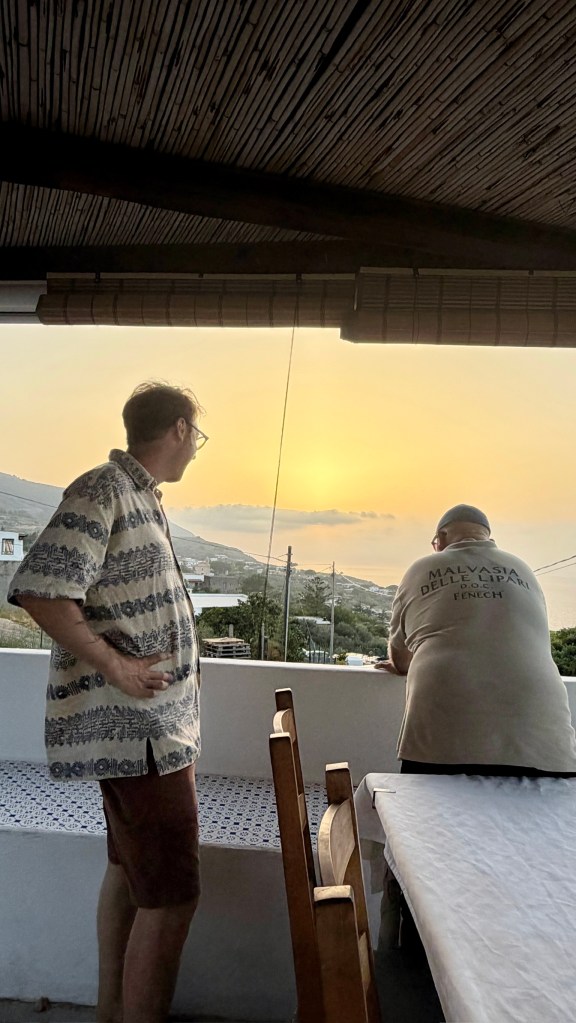 Tramonto da Fenech - Malfa